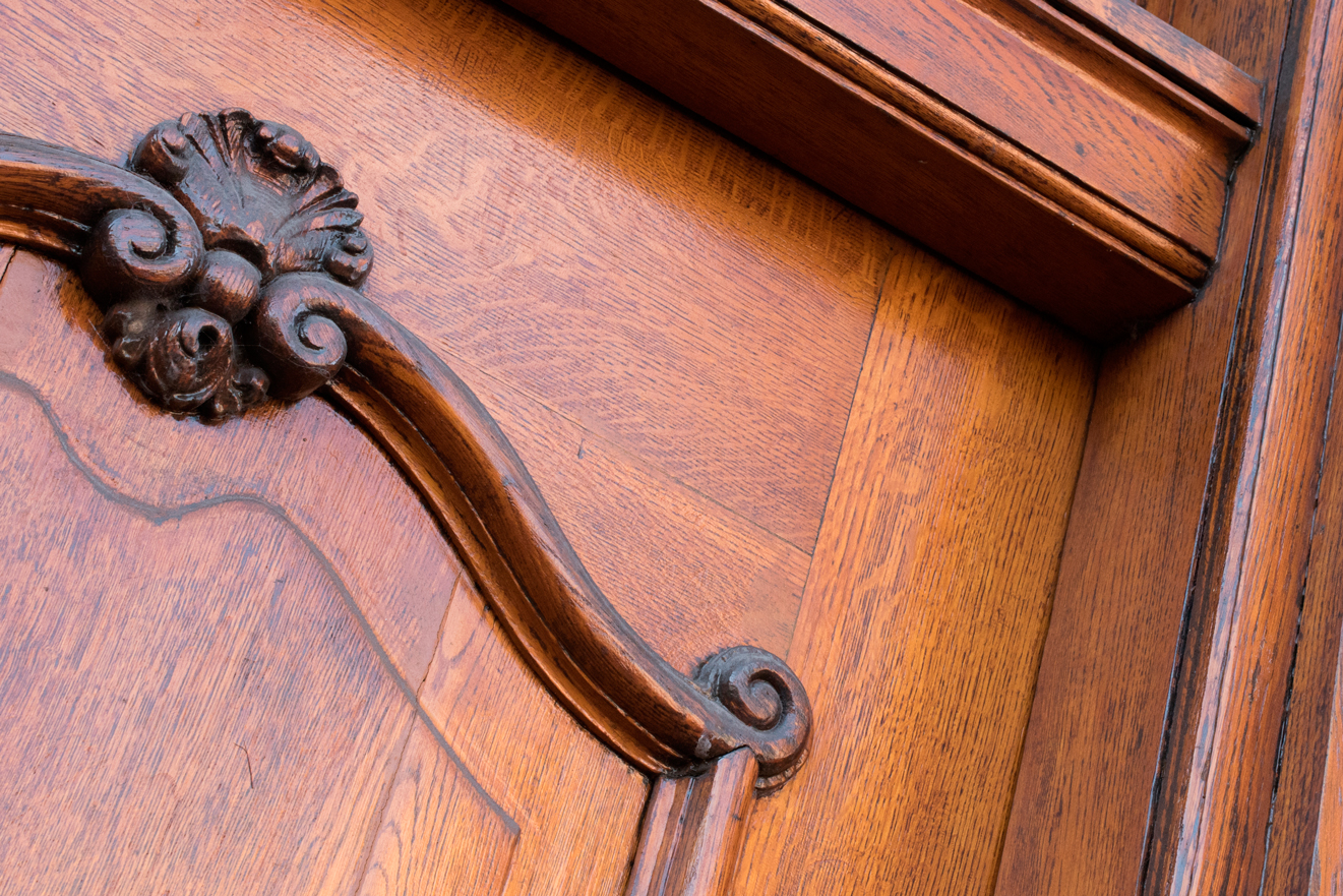 Detail van het schilderwerk